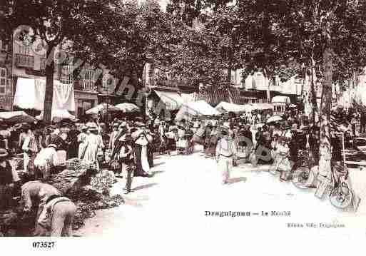 Ville de DRAGUIGNAN, carte postale ancienne
