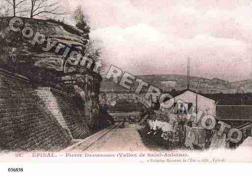 Ville de EPINAL, carte postale ancienne