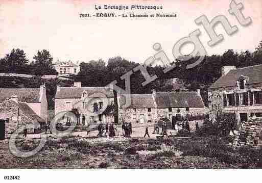 Ville de ERQUY, carte postale ancienne