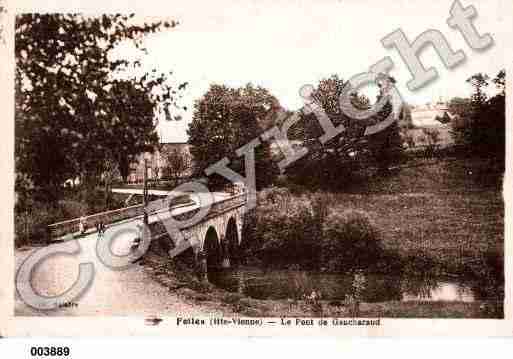 Ville de FOLLES, carte postale ancienne