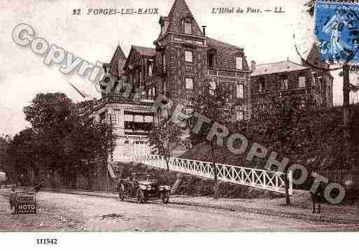 Ville de FORGESLESEAUX, carte postale ancienne