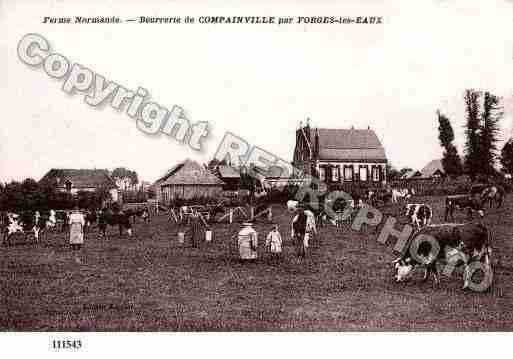 Ville de FORGESLESEAUX, carte postale ancienne