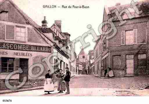 Ville de GAILLON, carte postale ancienne