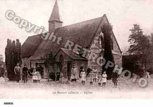 Ville de MANOIR(LE), carte postale ancienne