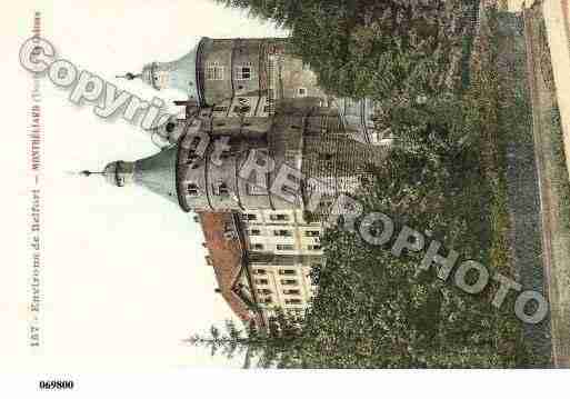 Ville de MONTBELIARD, carte postale ancienne