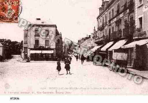 Ville de MONTCEAULESMINES, carte postale ancienne