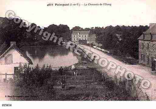 Ville de PAIMPONT, carte postale ancienne