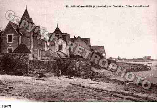 Ville de PIRIACSURMER, carte postale ancienne