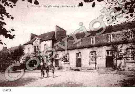 Ville de POULLAOUEN, carte postale ancienne