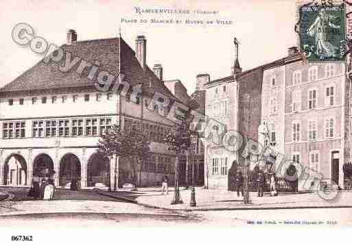 Ville de RAMBERVILLERS, carte postale ancienne