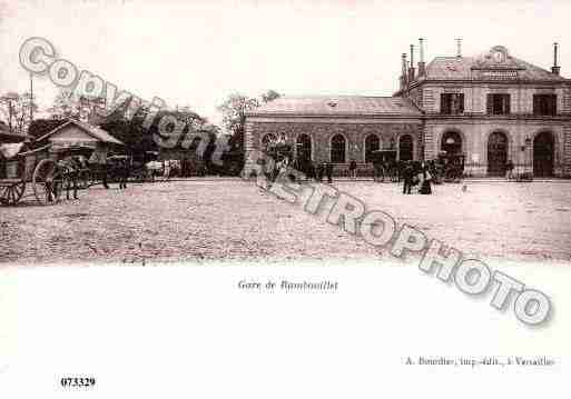 Ville de RAMBOUILLET, carte postale ancienne