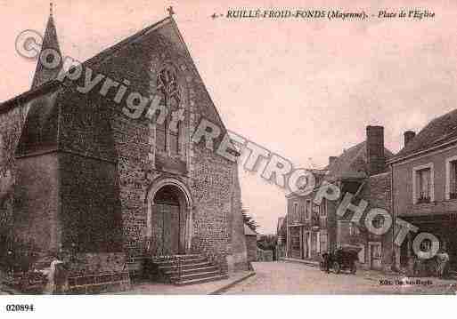 Ville de RUILLEFROIDFONDS, carte postale ancienne