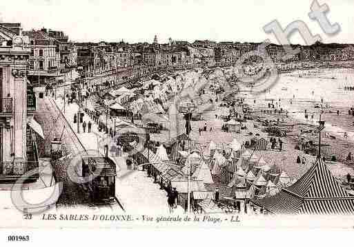 Ville de SABLESD'OLONNE(LES), carte postale ancienne