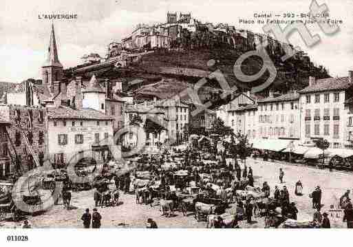 Ville de SAINTFLOUR, carte postale ancienne