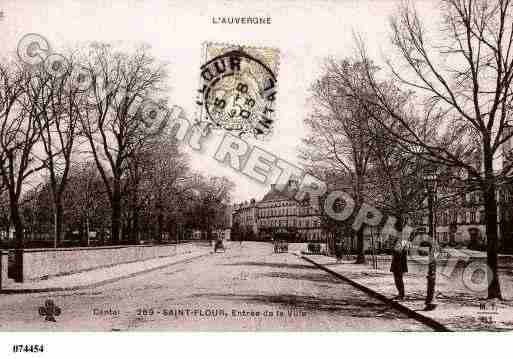 Ville de SAINTFLOUR, carte postale ancienne