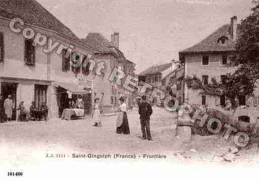 Ville de SAINTGINGOLPH, carte postale ancienne