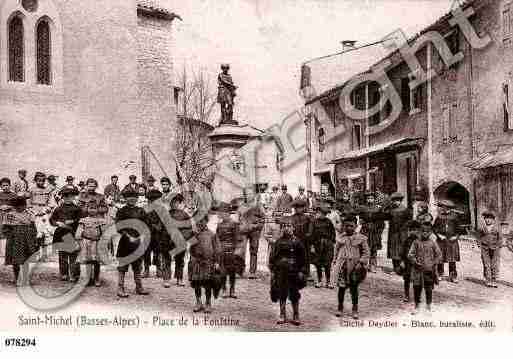 Ville de SAINTMICHEL, carte postale ancienne