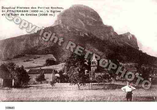 Ville de SAINTPANCRASSE, carte postale ancienne