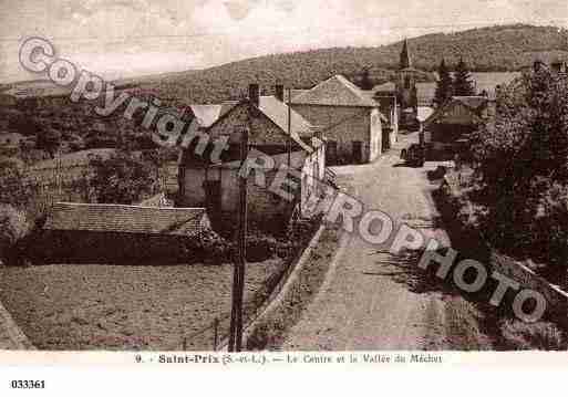 Ville de SAINTPRIX, carte postale ancienne