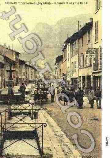 Ville de SAINTRAMBERTENBUGEY, carte postale ancienne