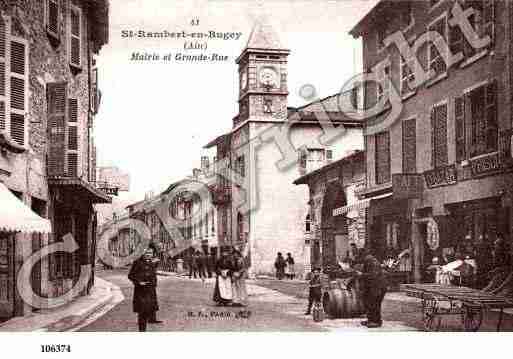 Ville de SAINTRAMBERTENBUGEY, carte postale ancienne