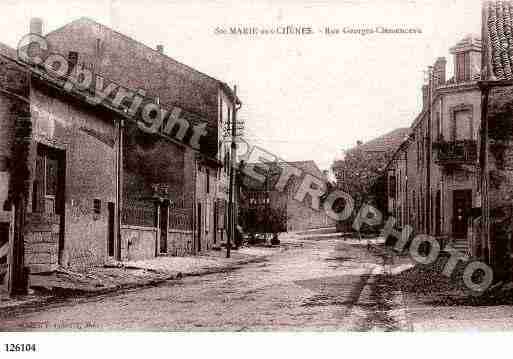 Ville de SAINTEMARIEAUXCHENES, carte postale ancienne