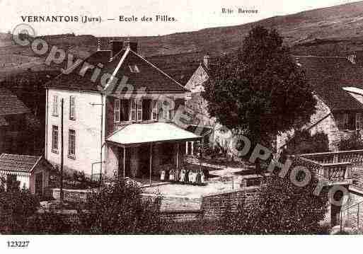 Ville de VERNANTOIS, carte postale ancienne