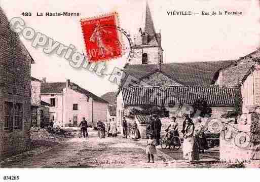 Ville de VIEVILLE, carte postale ancienne