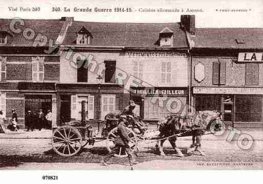 Ville de AMIENS, carte postale ancienne