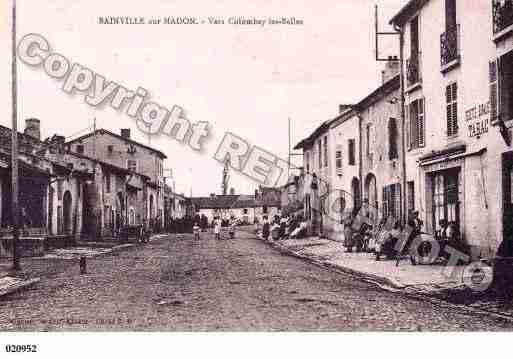 Ville de BAINVILLESURMADON, carte postale ancienne