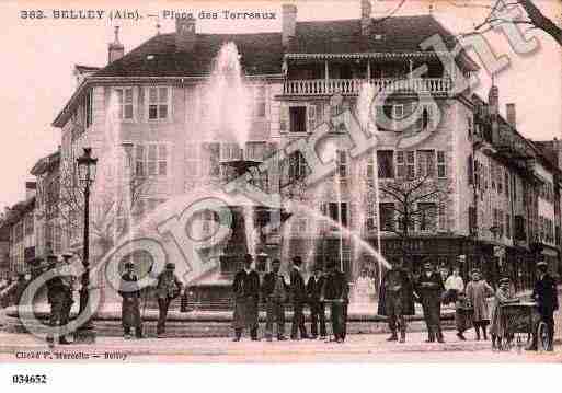 Ville de BELLEY, carte postale ancienne