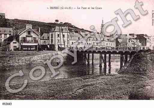 Ville de BINIC, carte postale ancienne