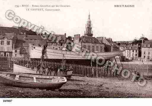 Ville de BINIC, carte postale ancienne