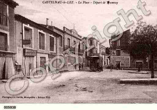 Ville de CASTELNAULELEZ, carte postale ancienne