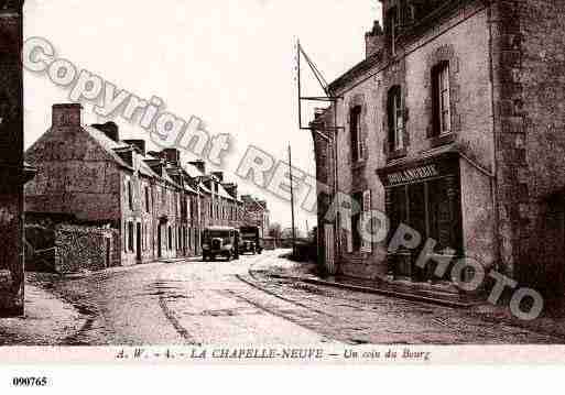 Ville de CHAPELLENEUVE(LA), carte postale ancienne