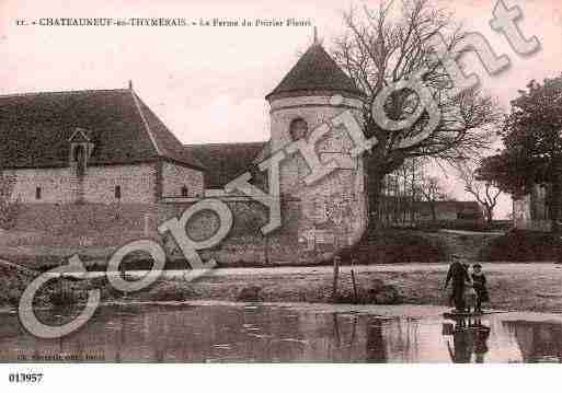 Ville de CHATEAUNEUFENTHYMERAIS, carte postale ancienne