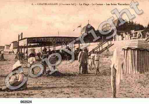 Ville de CHATELAILLONPLAGE, carte postale ancienne