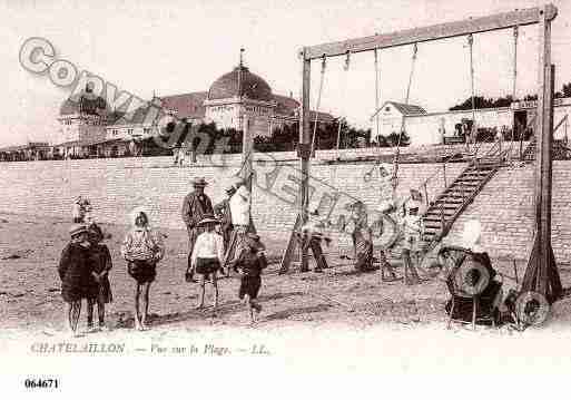 Ville de CHATELAILLONPLAGE, carte postale ancienne