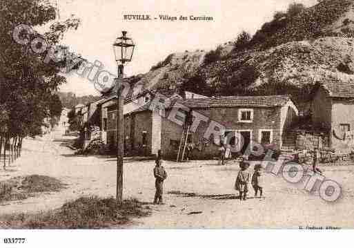 Ville de EUVILLE, carte postale ancienne