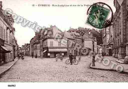 Ville de EVREUX, carte postale ancienne