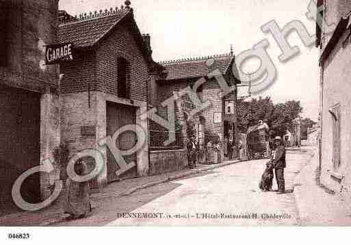 Ville de FOLLAINVILLEDENNEMONT, carte postale ancienne