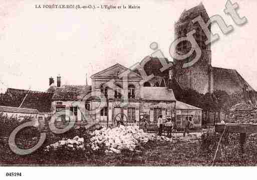 Ville de FORETLEROI(LA), carte postale ancienne