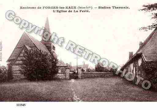 Ville de FORGESLESEAUX, carte postale ancienne