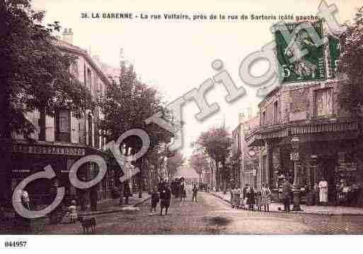 Ville de GARENNECOLOMBES(LA), carte postale ancienne