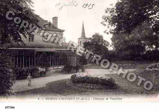 Ville de HERSINCOUPIGNY, carte postale ancienne