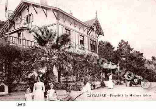 Ville de LAVANDOU(LE), carte postale ancienne