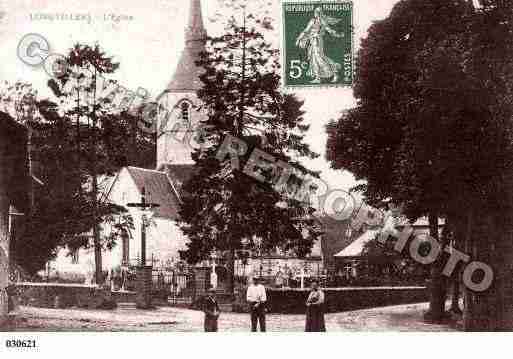 Ville de LONGVILLERS, carte postale ancienne