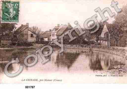 Ville de MAINSAT, carte postale ancienne