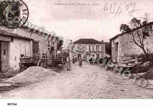 Ville de MONDRECOURT, carte postale ancienne