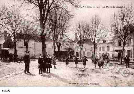 Ville de PARCAYLESPINS, carte postale ancienne